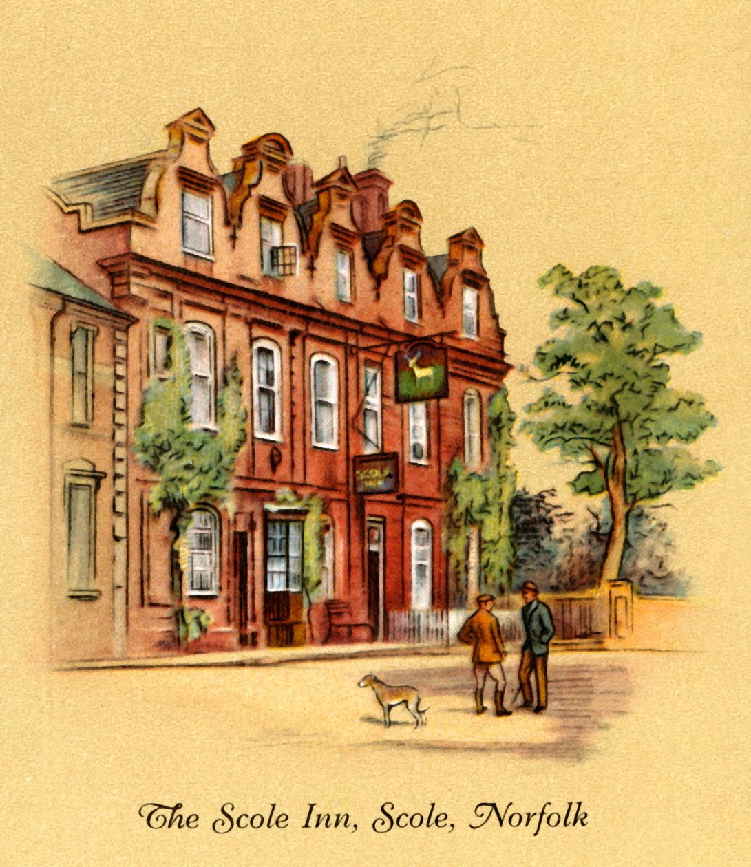 The Scole Inn, Scole, Norfolk, 1939 door Unbekannt