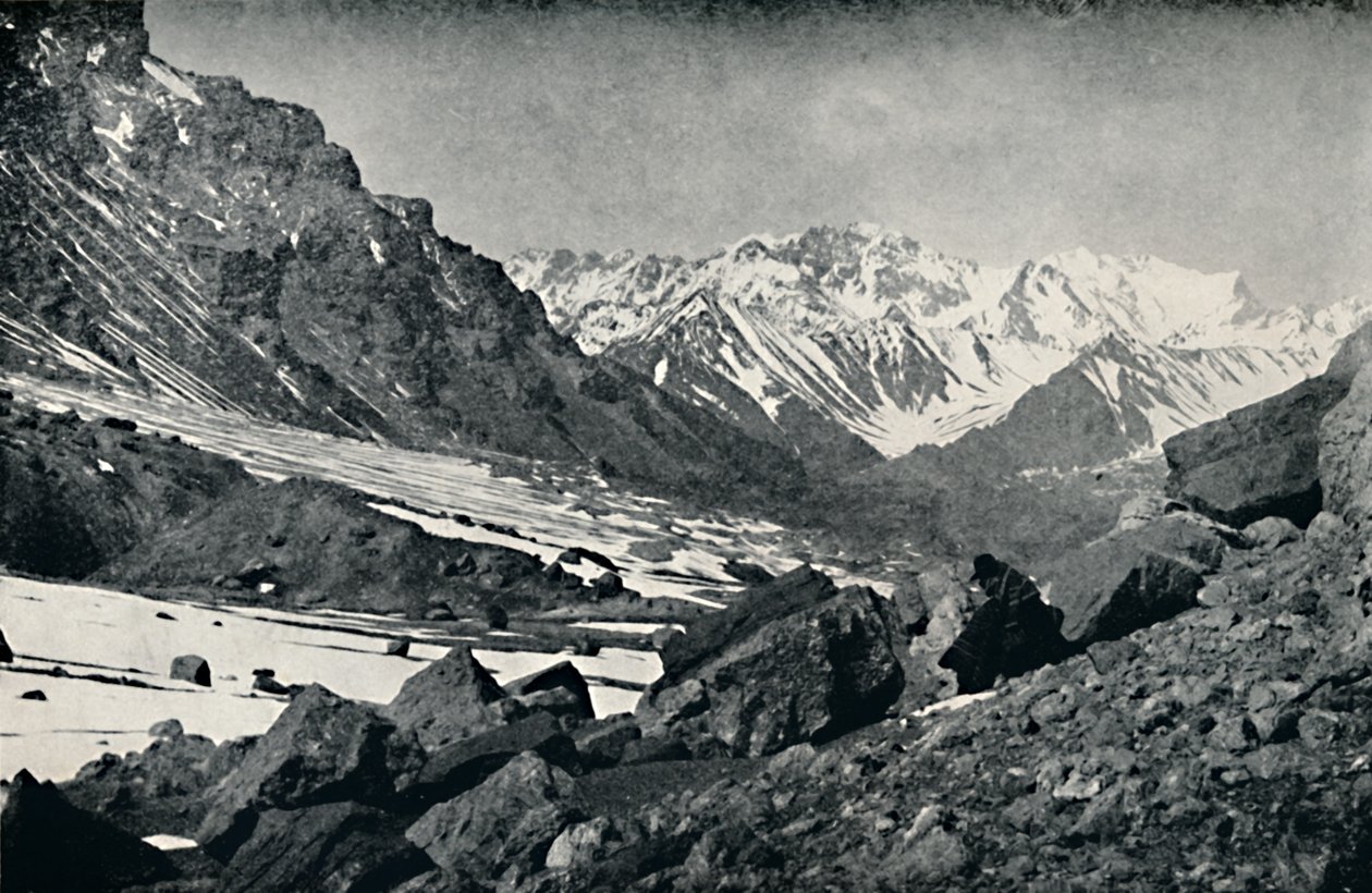 De zuidelijke afgrond van Aconcagua, 1911 door Unbekannt