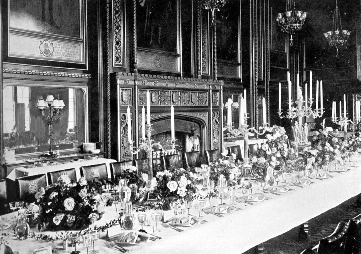 De eetkamer van de voorzitter, House of Commons, Westminster, Londen door Unbekannt
