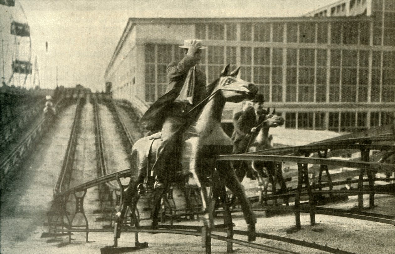 De Steeplechase, 1910 door Unbekannt