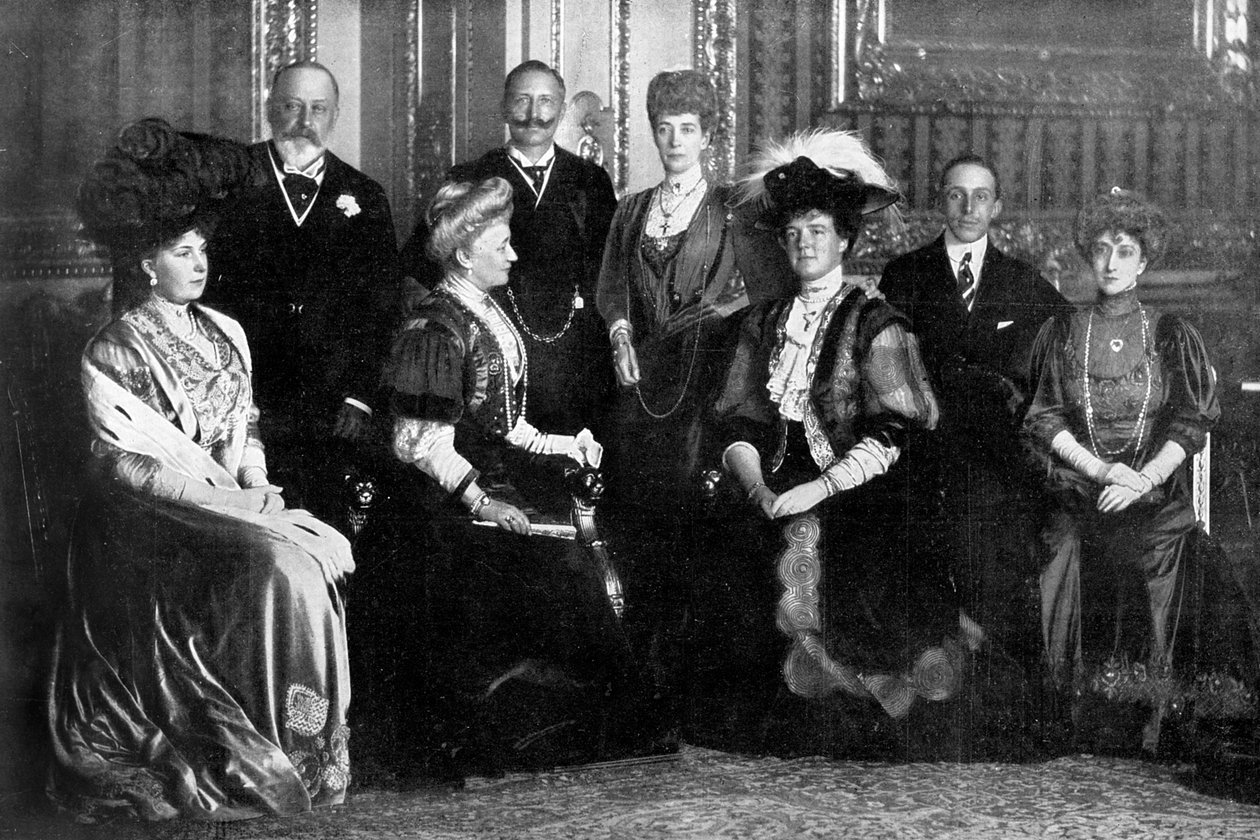 De Unieke en Keizerlijke Koninklijke Bijeenkomst in Windsor, 1910 door Unbekannt