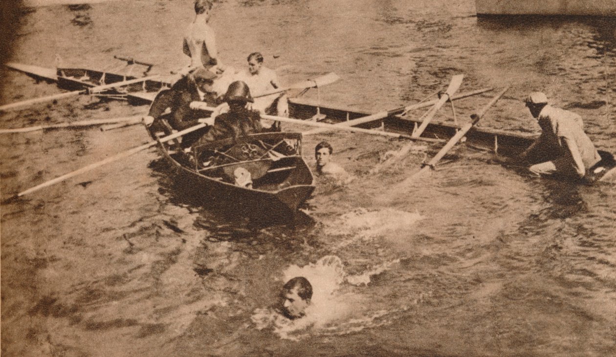 De University Boat Race, maart 1912 1935 door Unbekannt