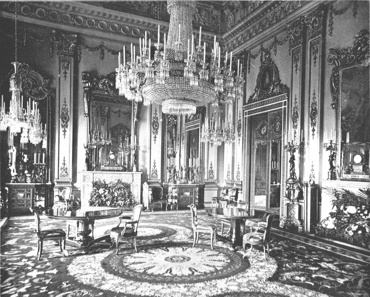 De Witte Tekenzaal, Buckingham Palace, Londen, 1894 door Unbekannt