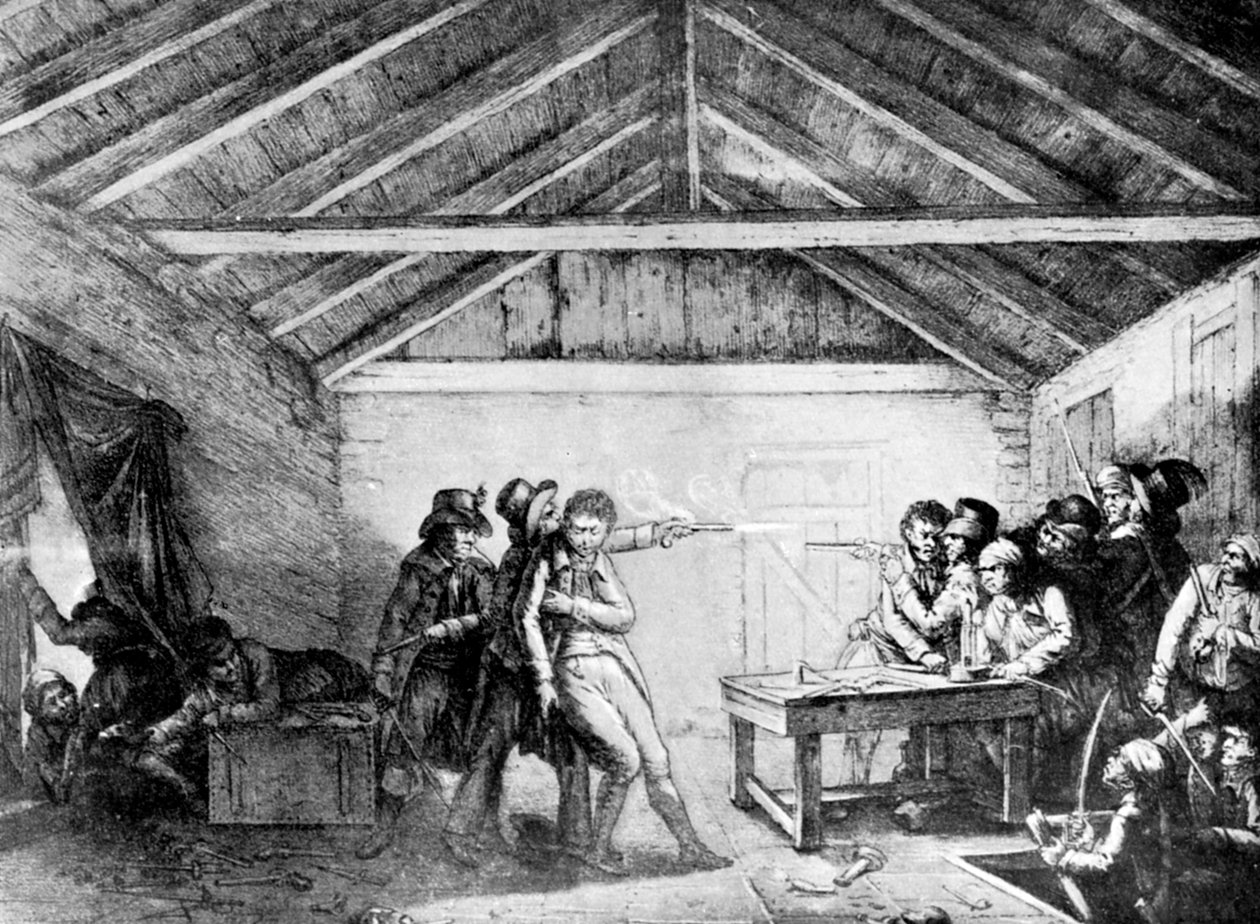 De arrestatie van de Cato Street-samenzweerders, 23 februari 1820, 1901 door Unbekannt
