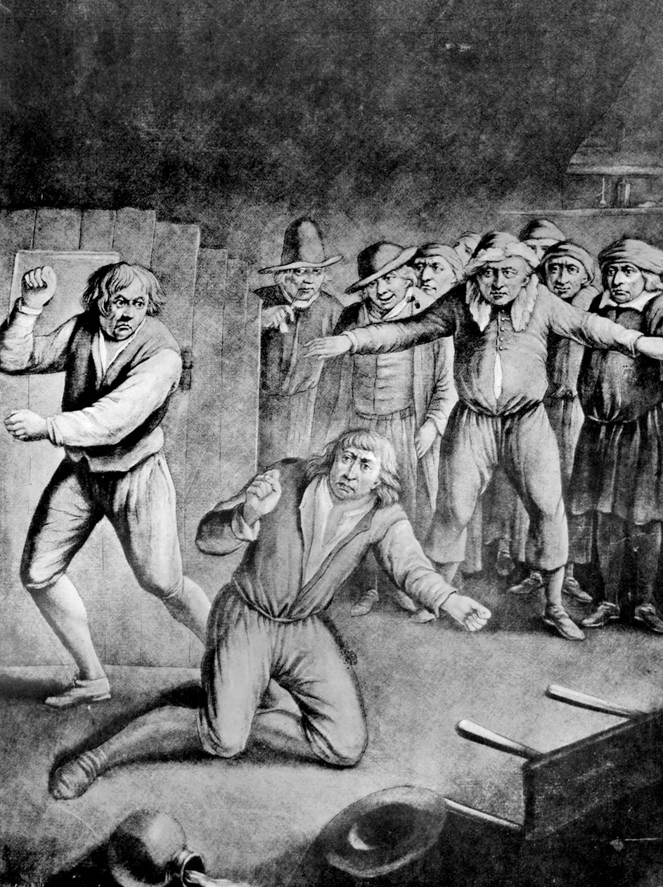 De vechtpartij door Unbekannt