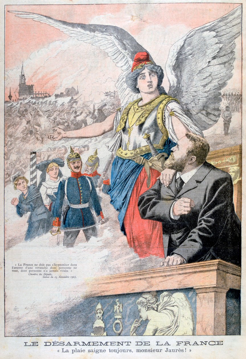 De ontwapening van Frankrijk, de wond bloedt altijd, Mr Jaures!, 1903 door Unbekannt