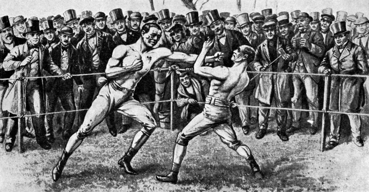 Het laatste vuistgevecht, Farnborough, Hampshire, 17 april 1860 1951 door Unbekannt