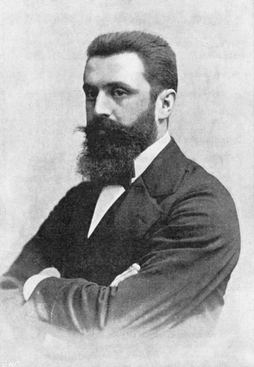 Theodor Herzl, Zionistische leider door Unbekannt