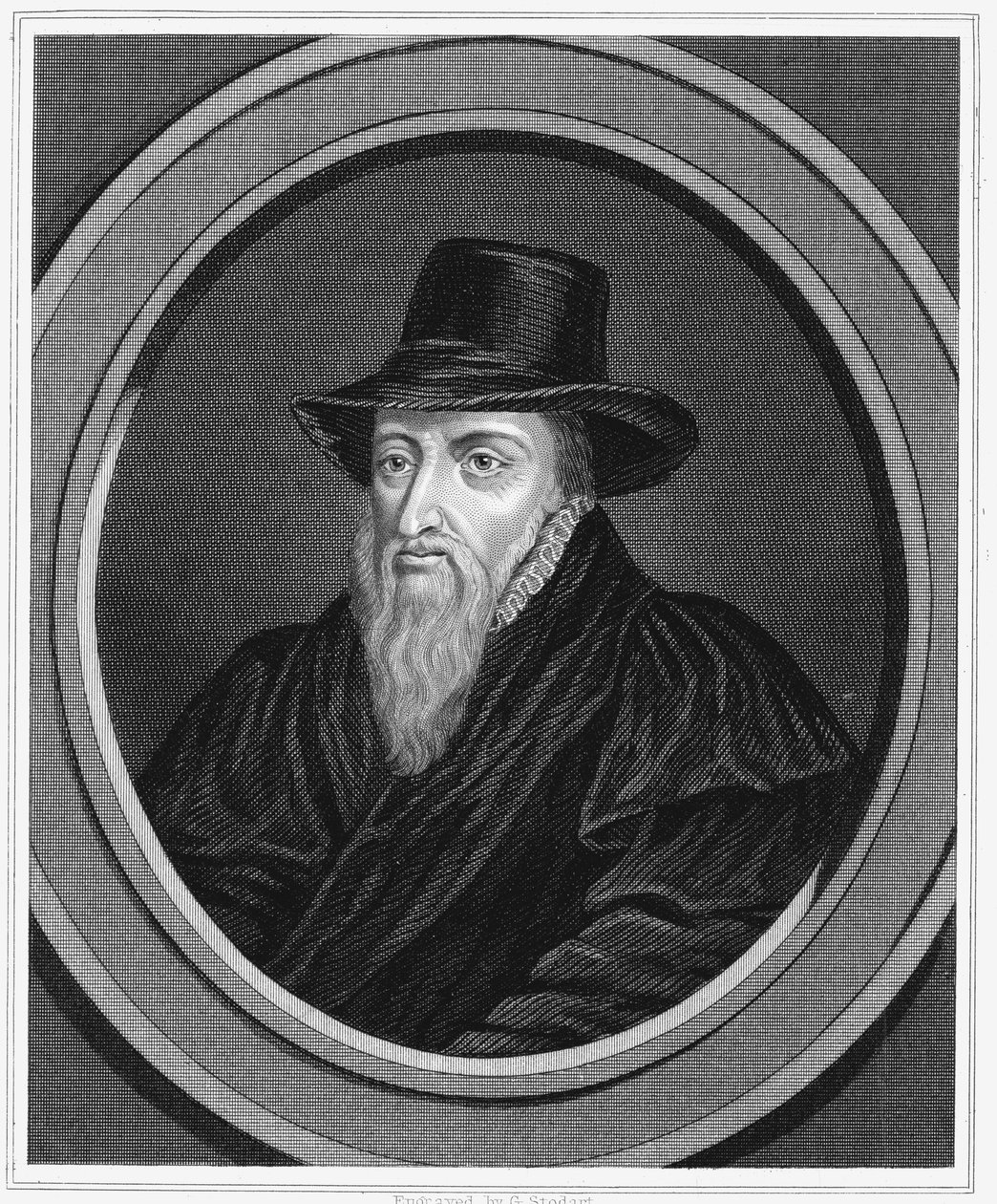 Theodore Beza, Franse religieuze hervormer, c1600 c1851 door Unbekannt
