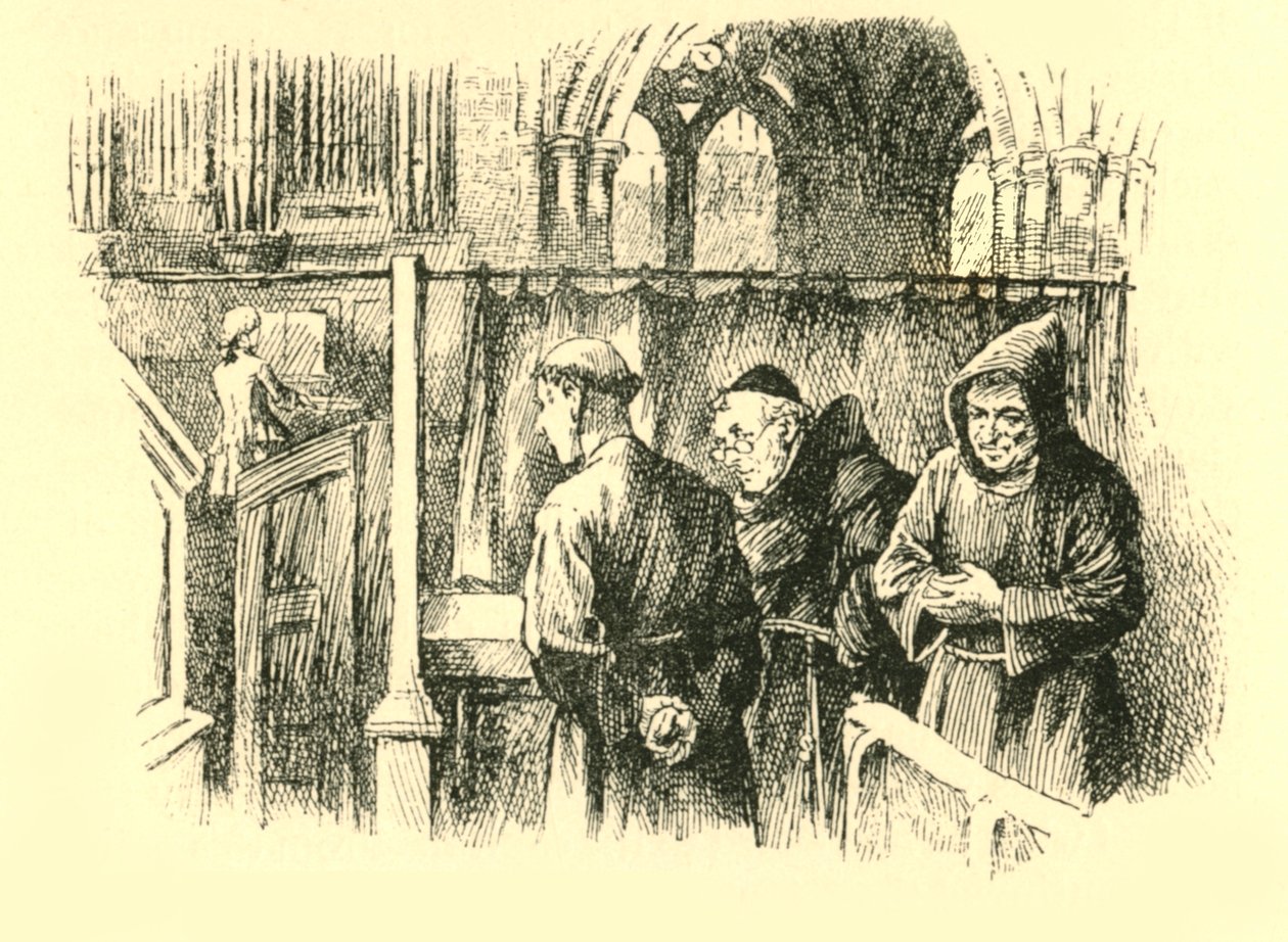 Ze bleven staan, aan de grond genageld, 1907 door Unbekannt