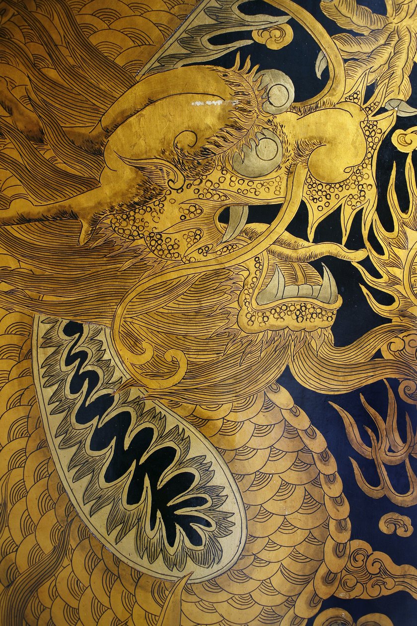 Deur van Thian Hock Keng tempel door Unbekannt