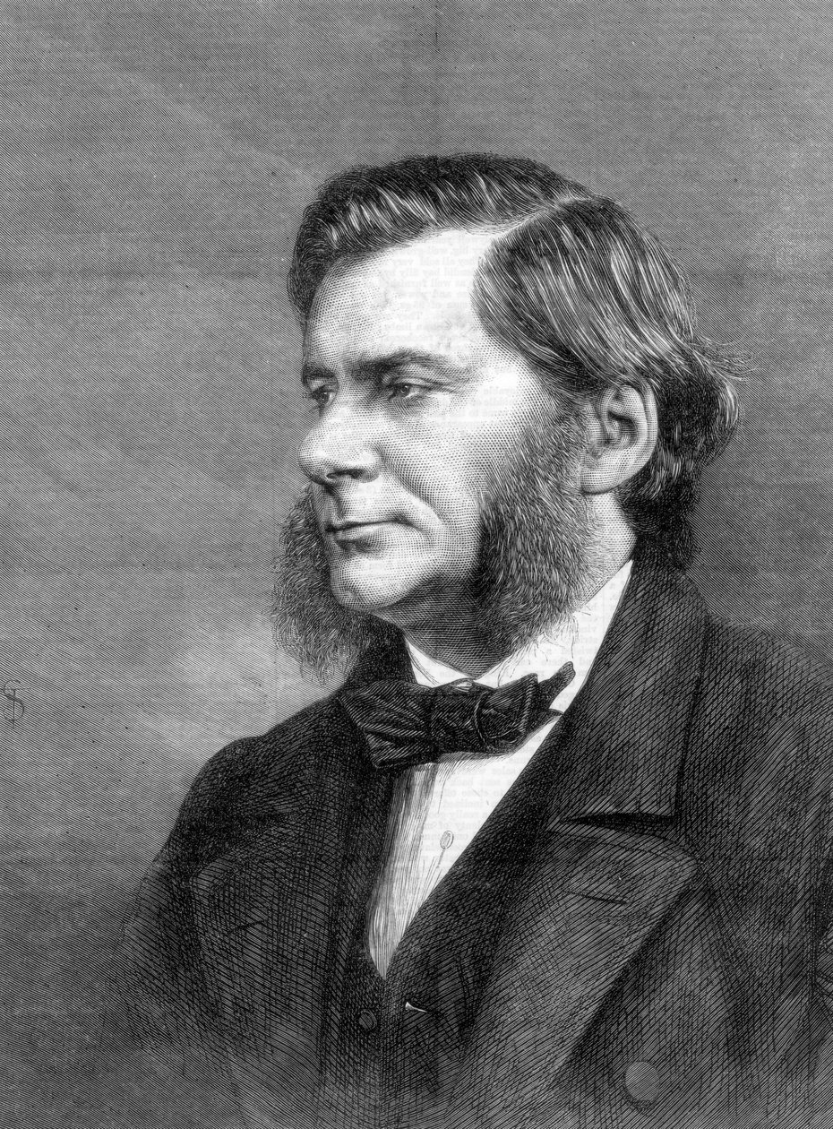 Thomas Henry Huxley, Britse bioloog, 1871 door Unbekannt