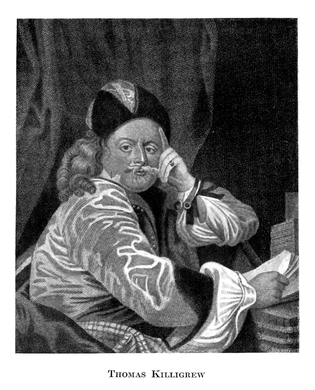 Thomas Killigrew 1612-1683, Engelse dramaturg en theatermanager, 19e eeuw door Unbekannt