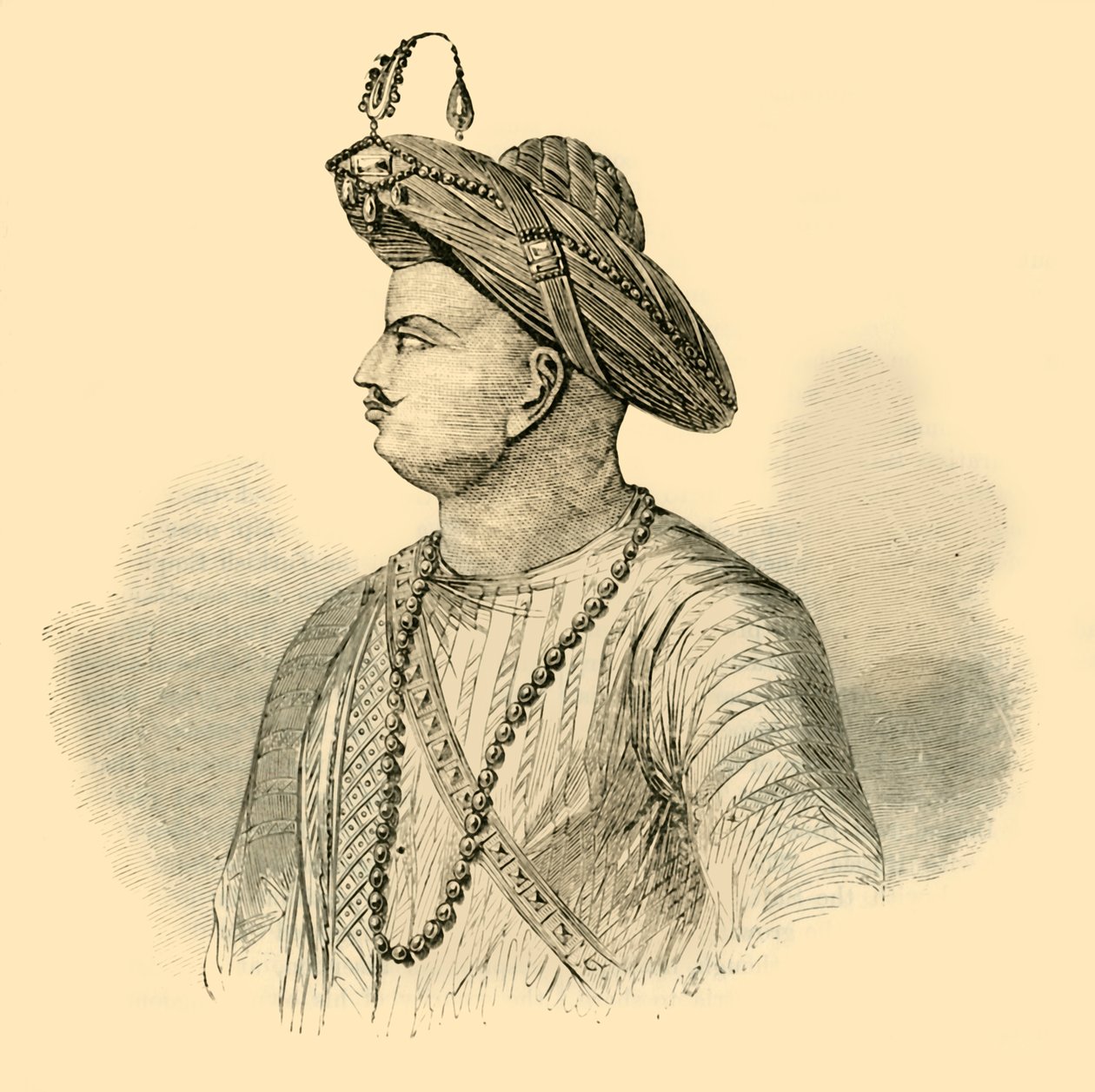 Tippoo Saib, ca. 1790, 1890 door Unbekannt