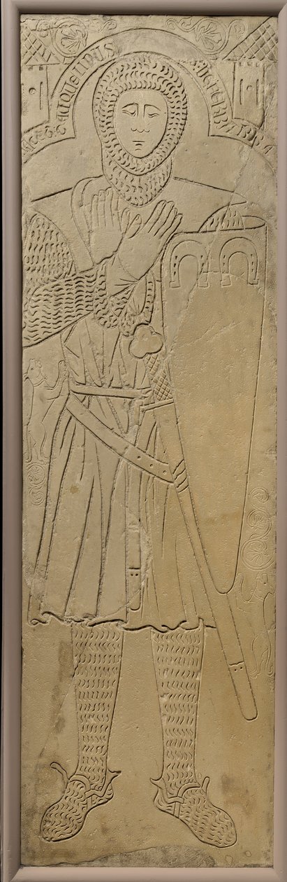 Grafbeeld van Jacquelin de Ferrière, ca. 1275-1300 door Unbekannt