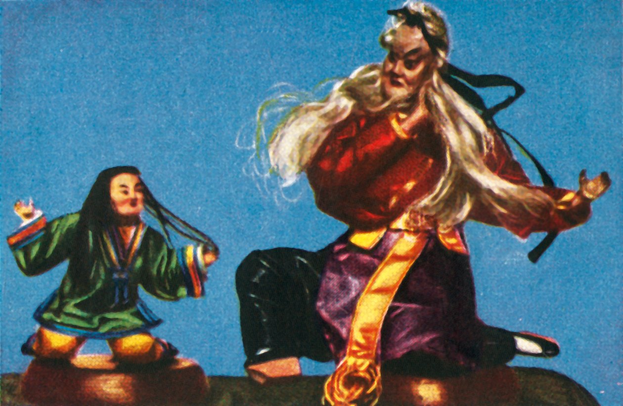 Traditioneel Chinees theater, c1928 door Unbekannt
