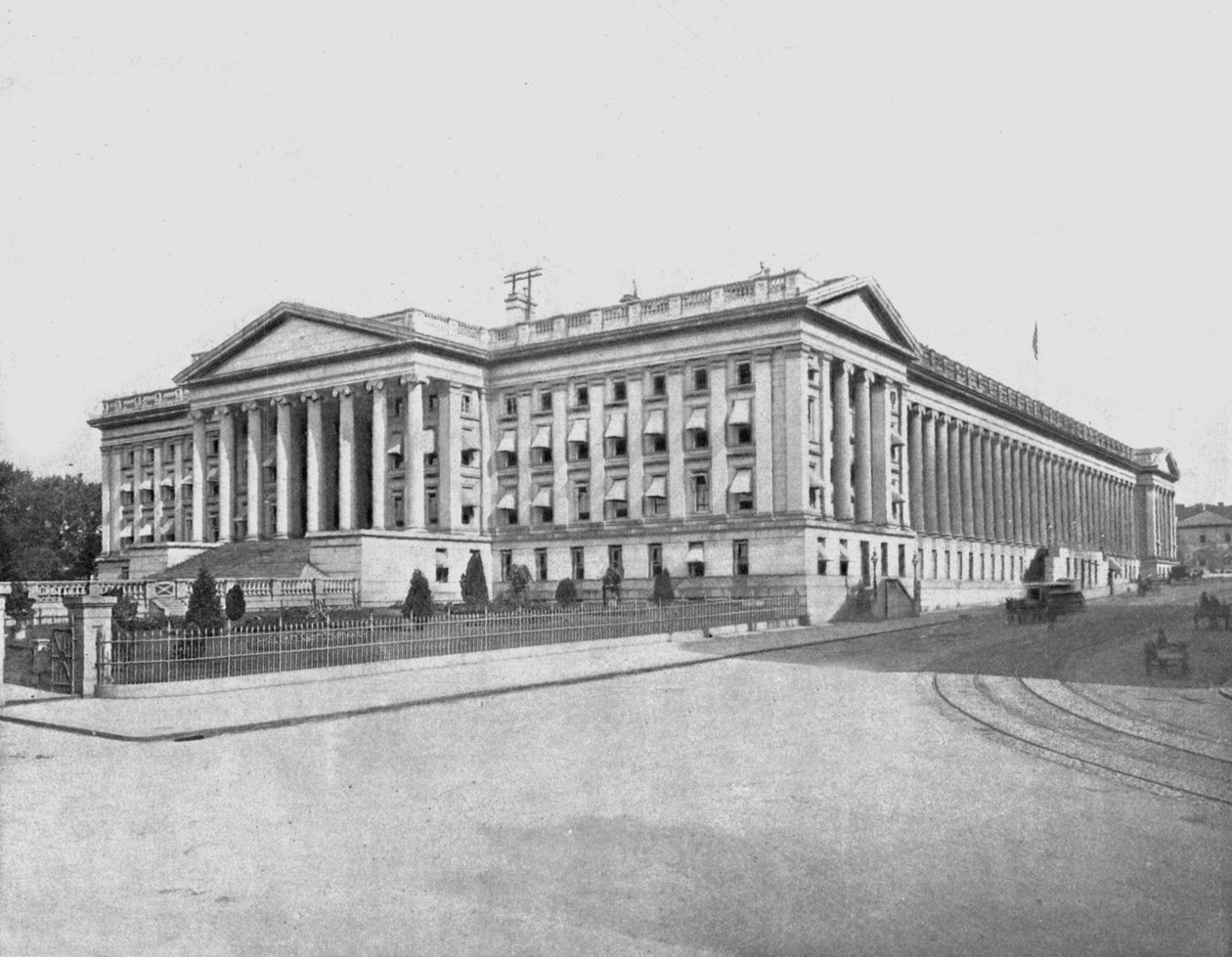 Schatkistgebouw, Washington DC, VS, ca. 1900 door Unbekannt