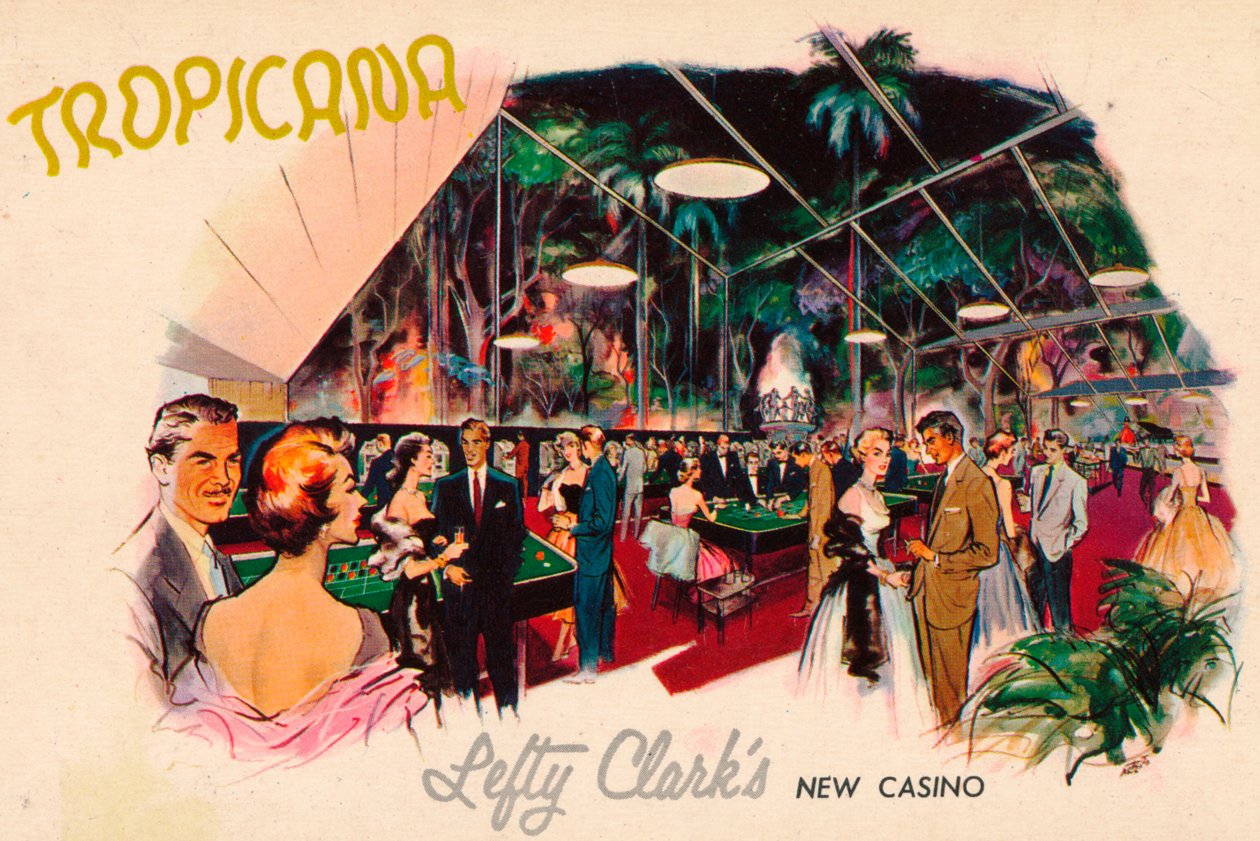 Tropicana - Lefty Clarks nieuwe casino, ca. 1950s door Unbekannt