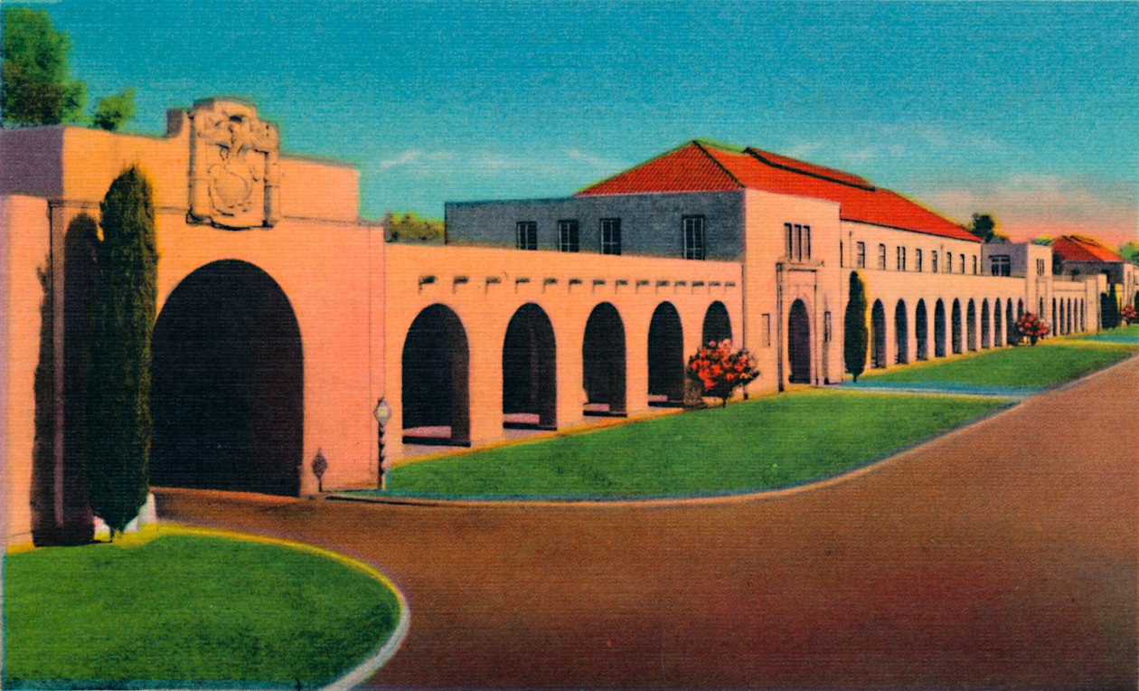 U.S. Marine Corps Basis. San Diego, Californië door Unbekannt