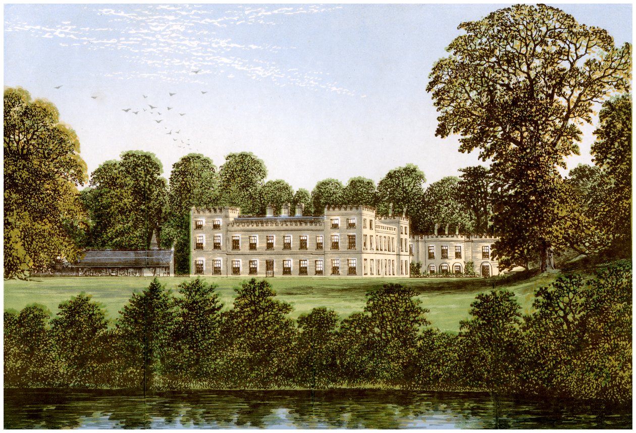 Ugbrooke, Devon, huis van Lord Clifford, ca. 1880 door Unbekannt