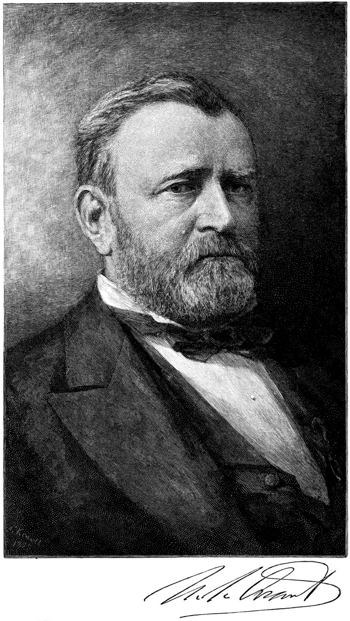Ulysses S Grant, Amerikaanse soldaat en staatsman, late 19e eeuw door Unbekannt