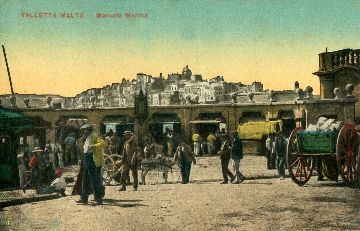 Valetta Malta - Mercato Marina door Unbekannt