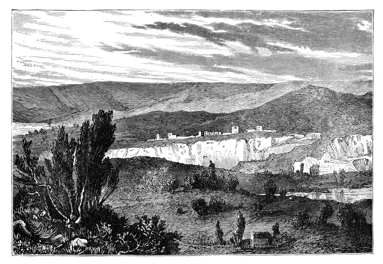 Vallei van Inkerman, Oekraïne, ca. 1888 door Unbekannt