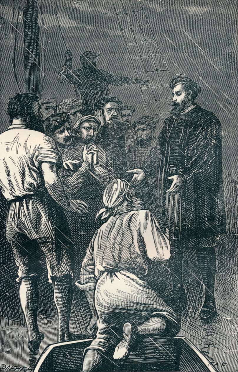 Vasco da Gama Weigert Weer Terug te Keren, 1904 door Unbekannt