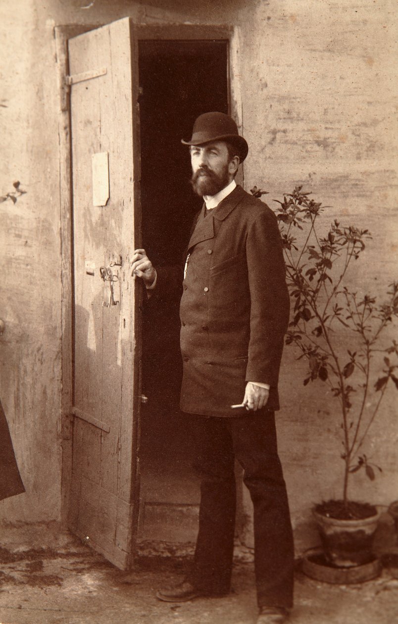 Vasily Polenov, Russische kunstenaar, 1884 door Unbekannt