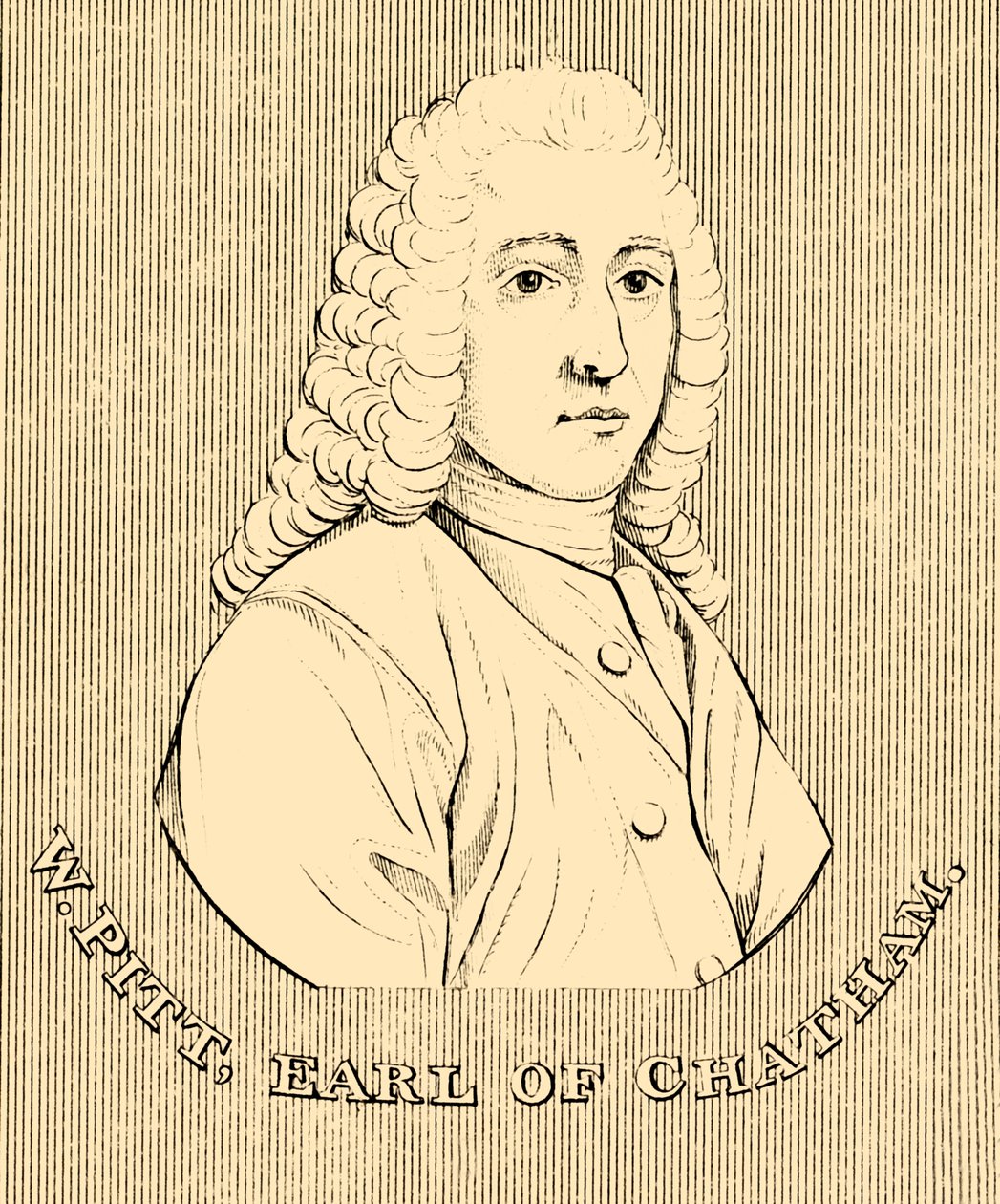 W. Pitt, Graaf van Chatham, 1708-1778, 1830 door Unbekannt