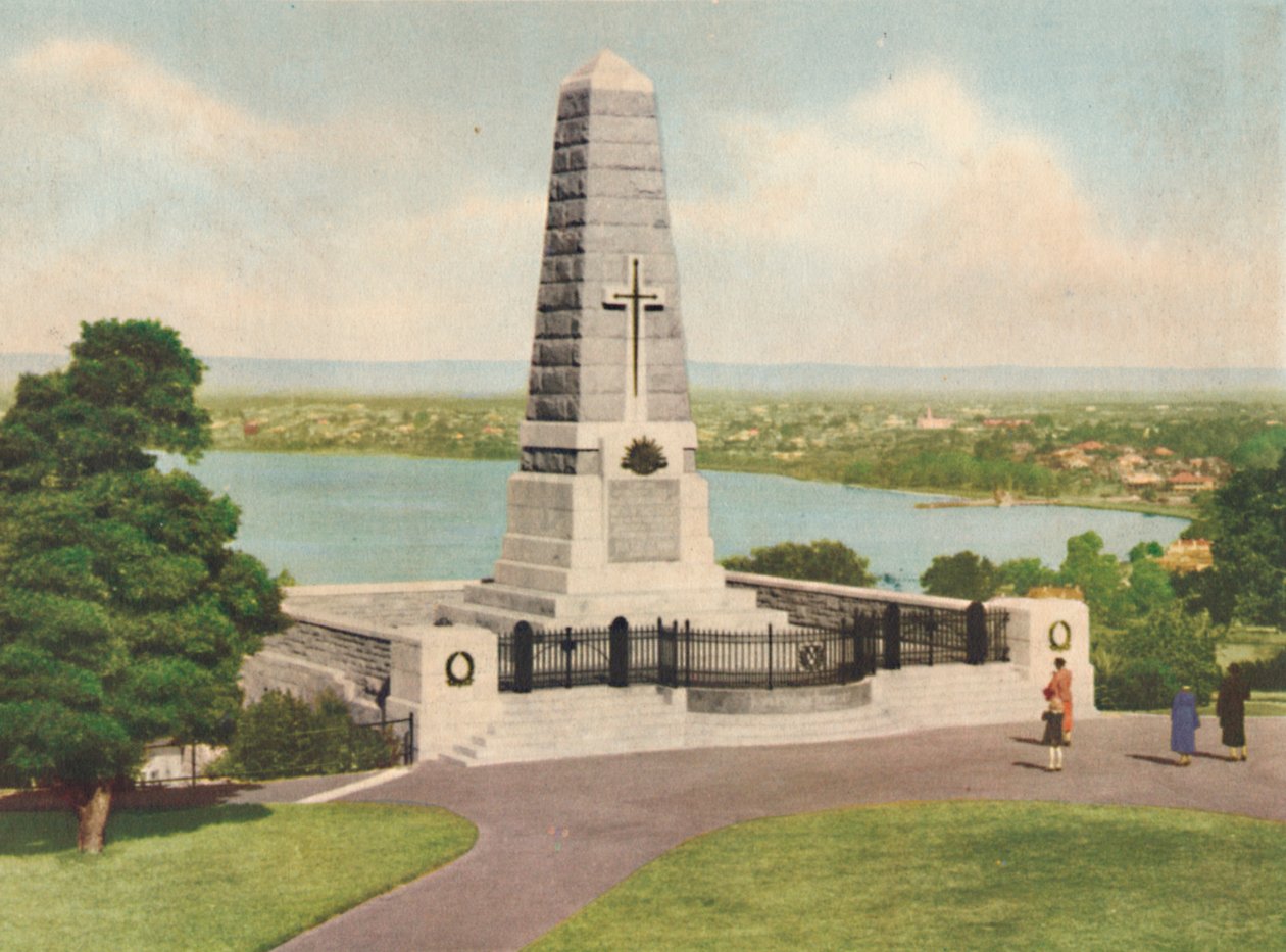 Oorlogsmonument, c1947 door Unbekannt