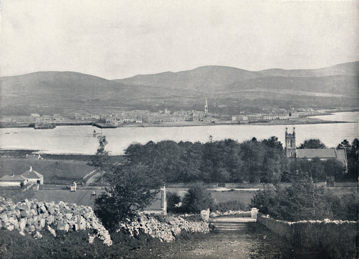 Warrenpoint - Vanuit Omeath, aan de overkant van Carlingford Lough door Unbekannt