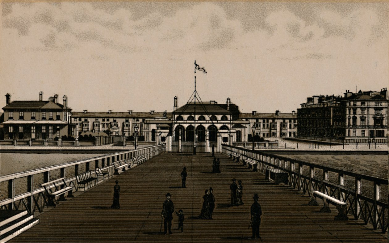 Wellington Pier, ca. 1880 door Unbekannt