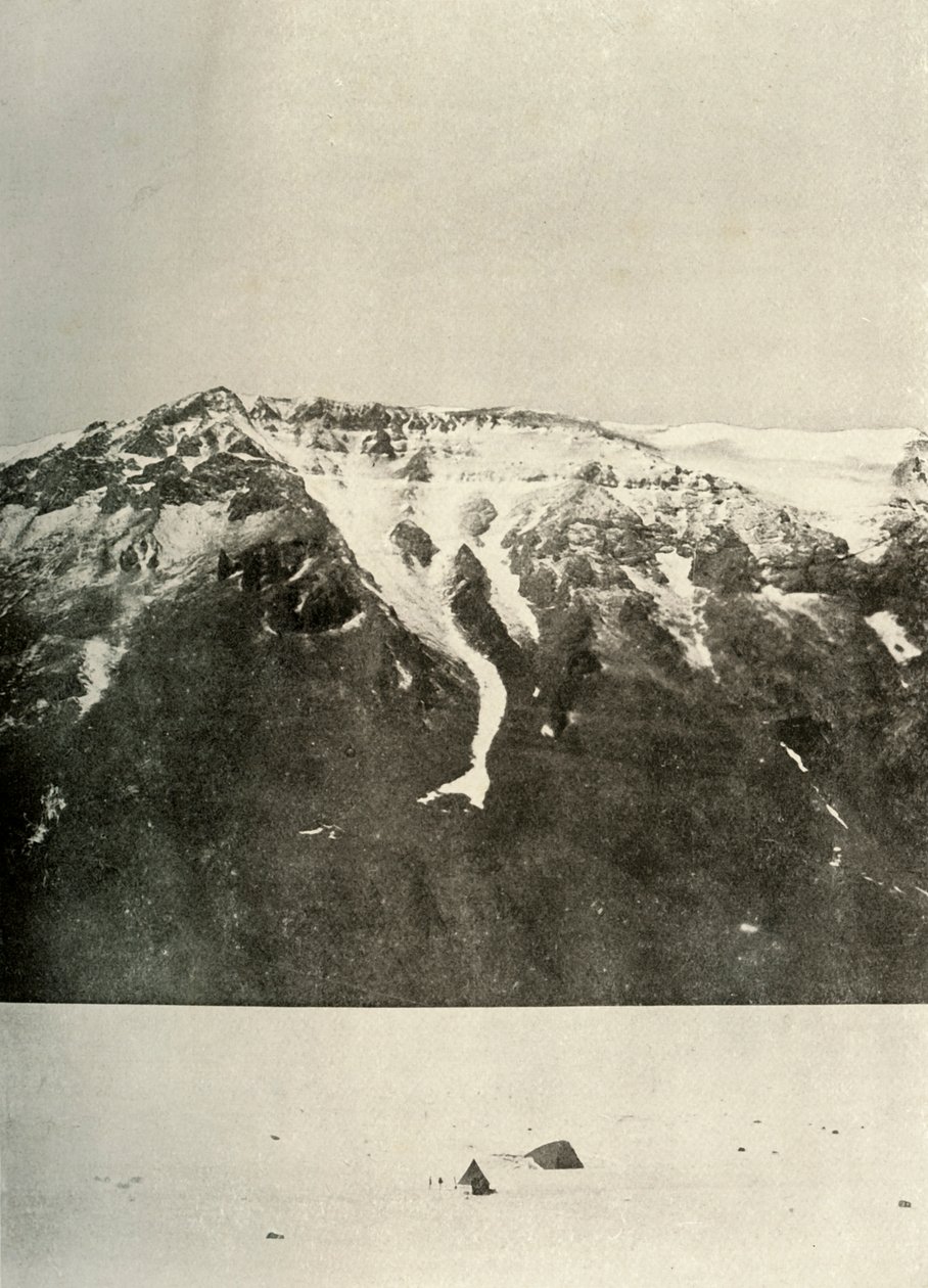 Westelijke partij in kamp op 20 december 1908, 1909 door Unbekannt
