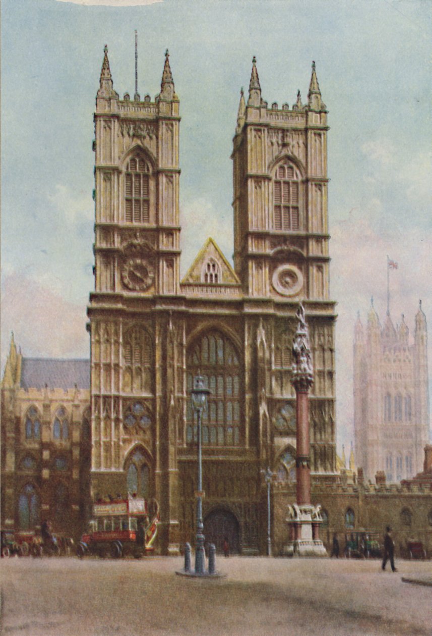 Westminster Abbey, ca. 1935 door Unbekannt