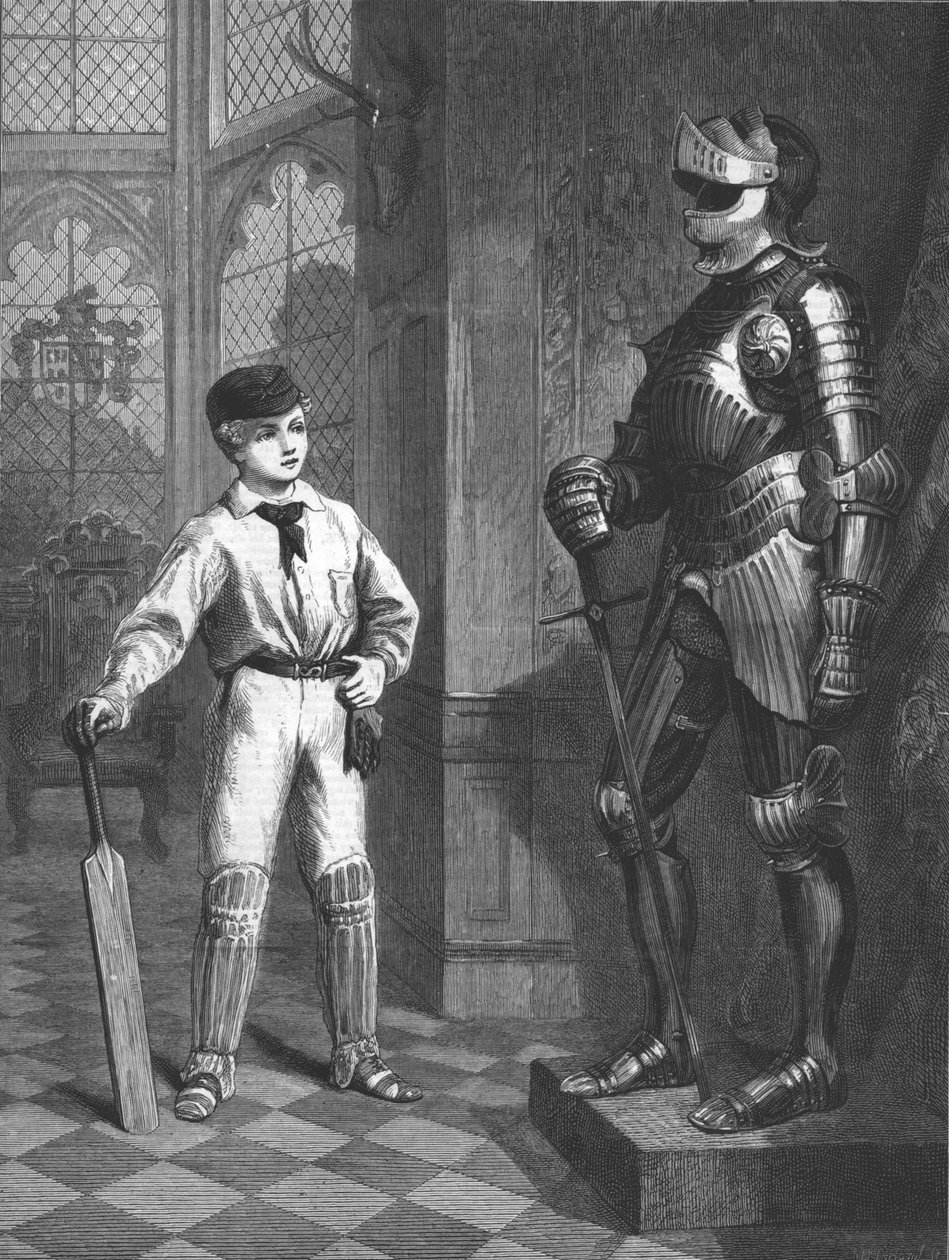 Wat een vrolijke wicketkeeper zou hij zijn, 1875 door Unbekannt