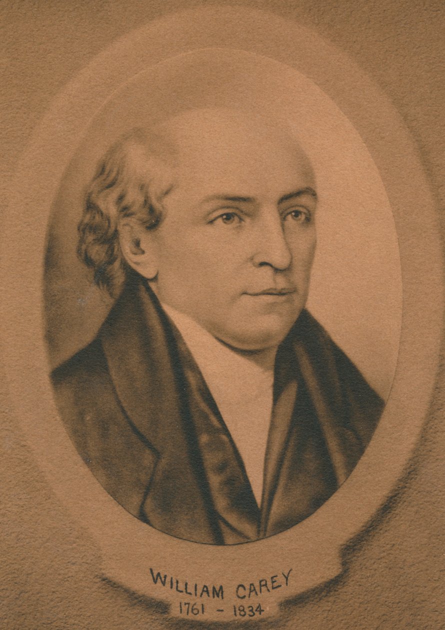 William Carey 1761-1834, Britse missionaris en baptistenpredikant, ca. 1910 door Unbekannt