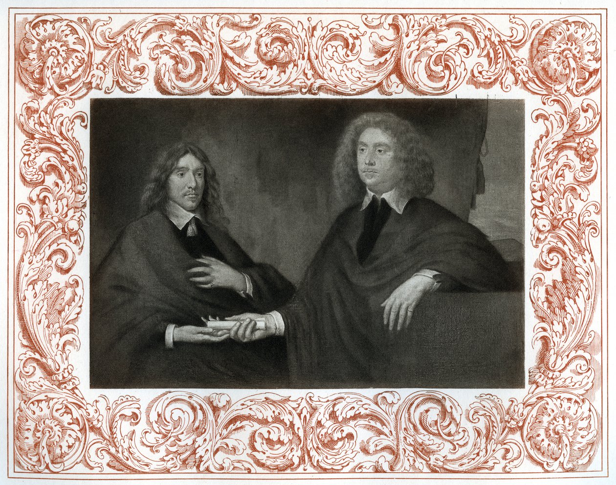 William Hamilton en John Maitland, 17e eeuw, 1899 door Unbekannt