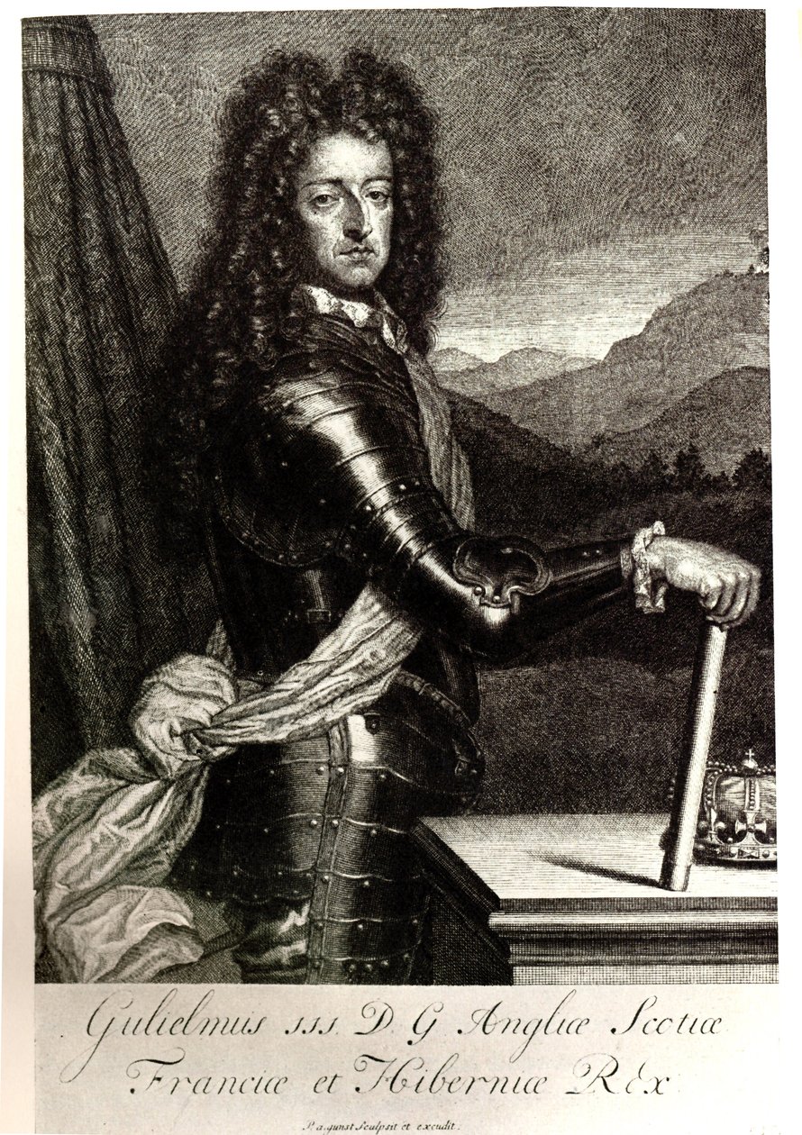 Willem III van Engeland en Oranje 1650-1702 door Unbekannt