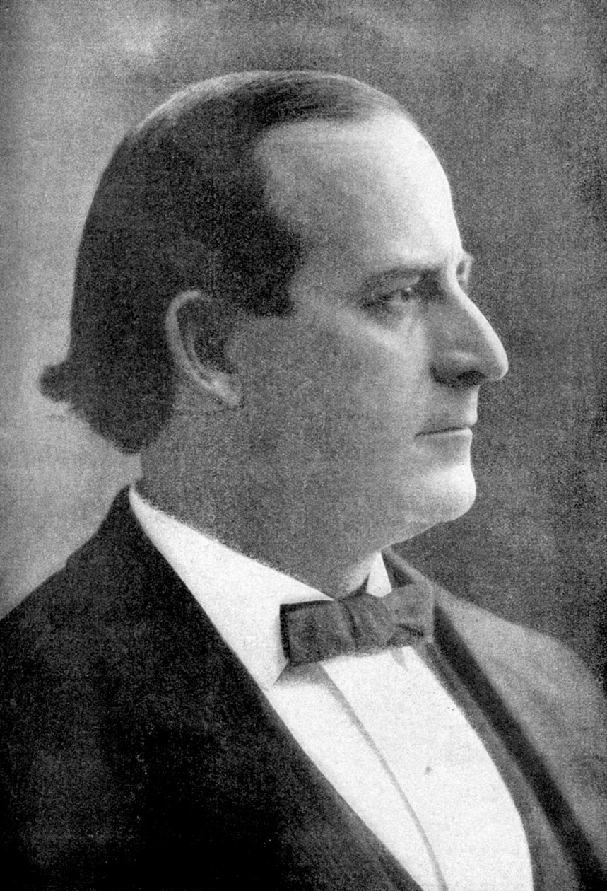William Jennings Bryan, Amerikaanse politicus, 1900 door Unbekannt