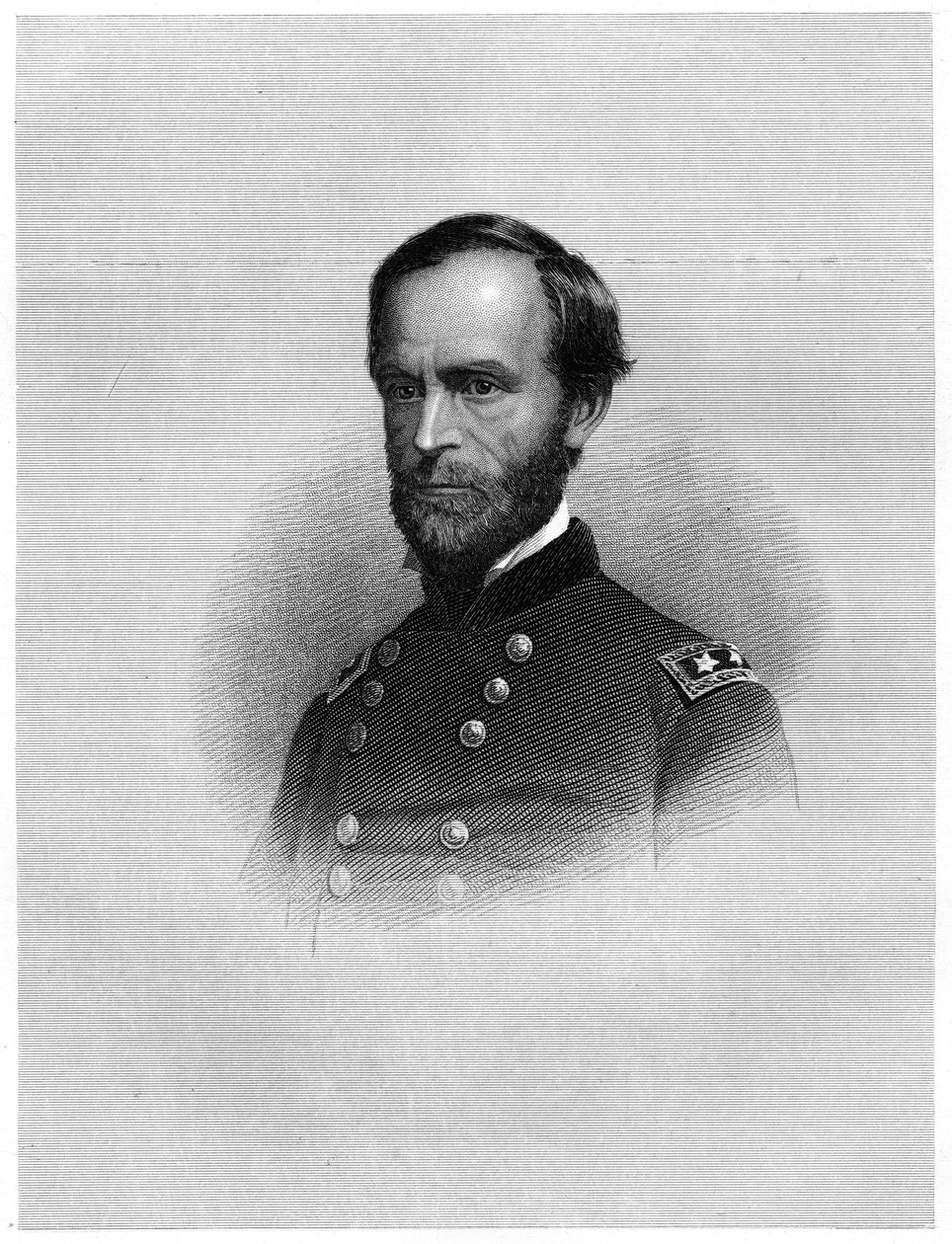 William Tecumseh Sherman, Amerikaanse soldaat, zakenman, opvoeder en auteur, 1872 door Unbekannt