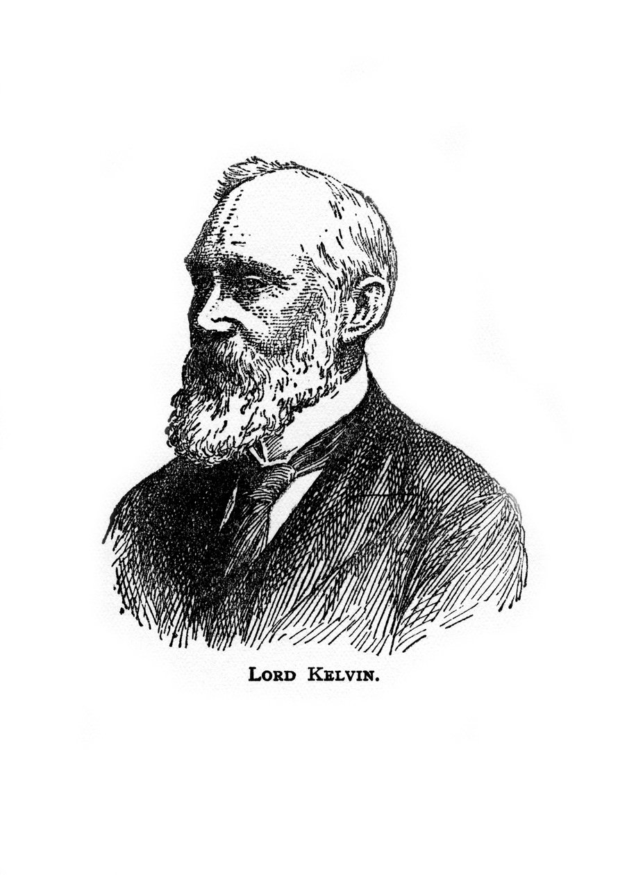 William Thomson, Lord Kelvin, Iers-Schotse wiskundige, natuurkundige en ingenieur, 20e eeuw door Unbekannt
