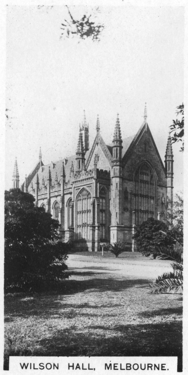 Wilson Hall, Melbourne, Australië door Unbekannt