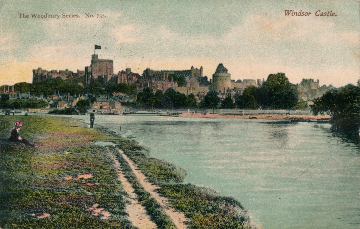 Windsor Kasteel, ca. 1900 door Unbekannt
