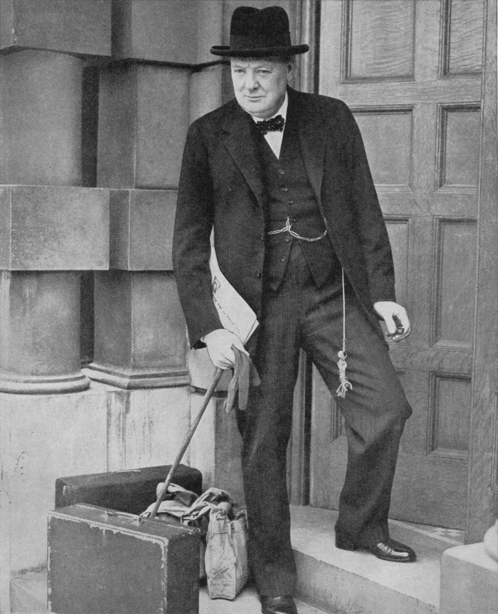 Winston Churchill bij de Admiraliteit door Unbekannt