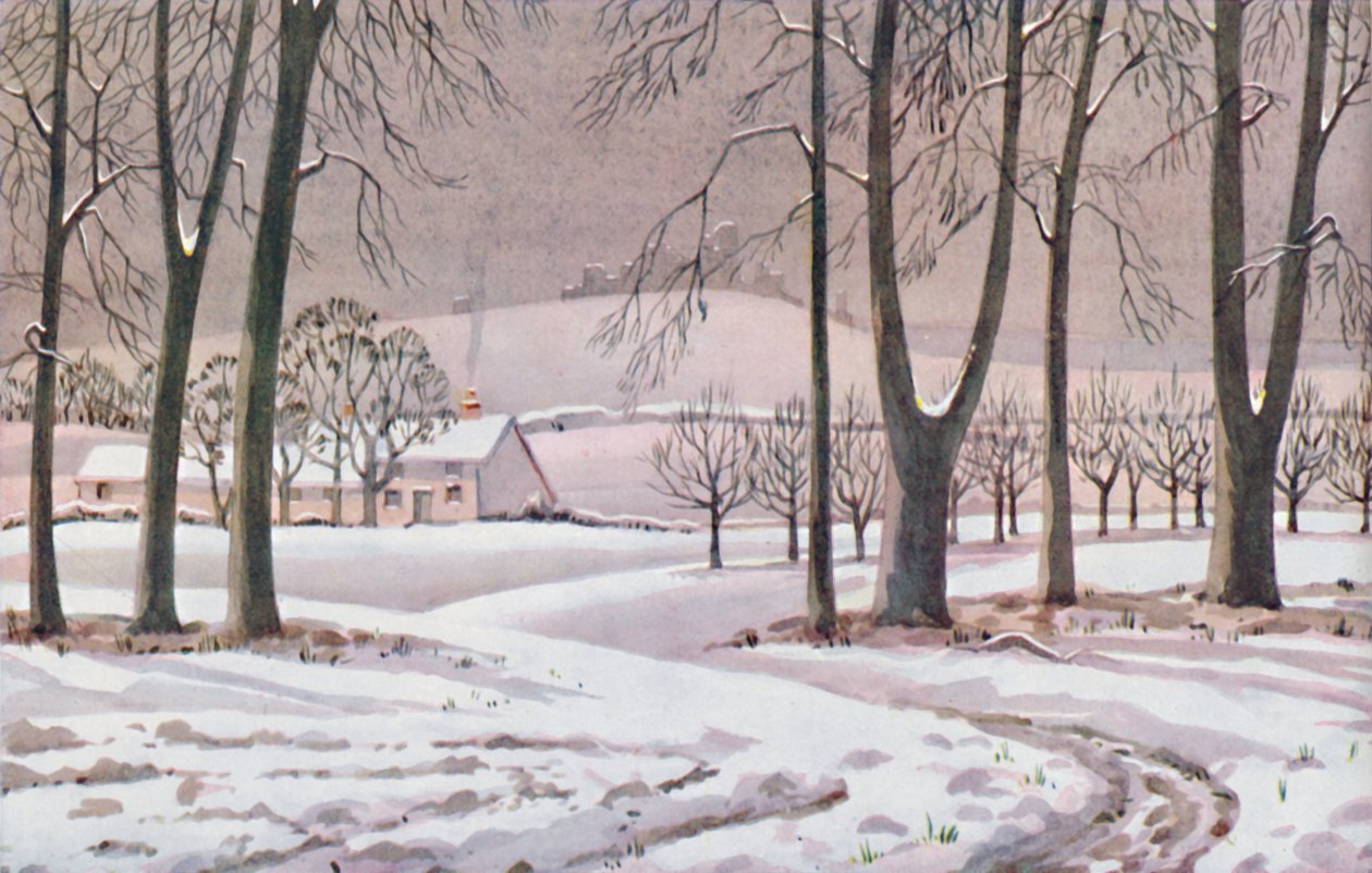 Winter - De fysische, chemische en biologische veranderingen veroorzaakt door de zon gedurende het jaar, 1935 door Unbekannt