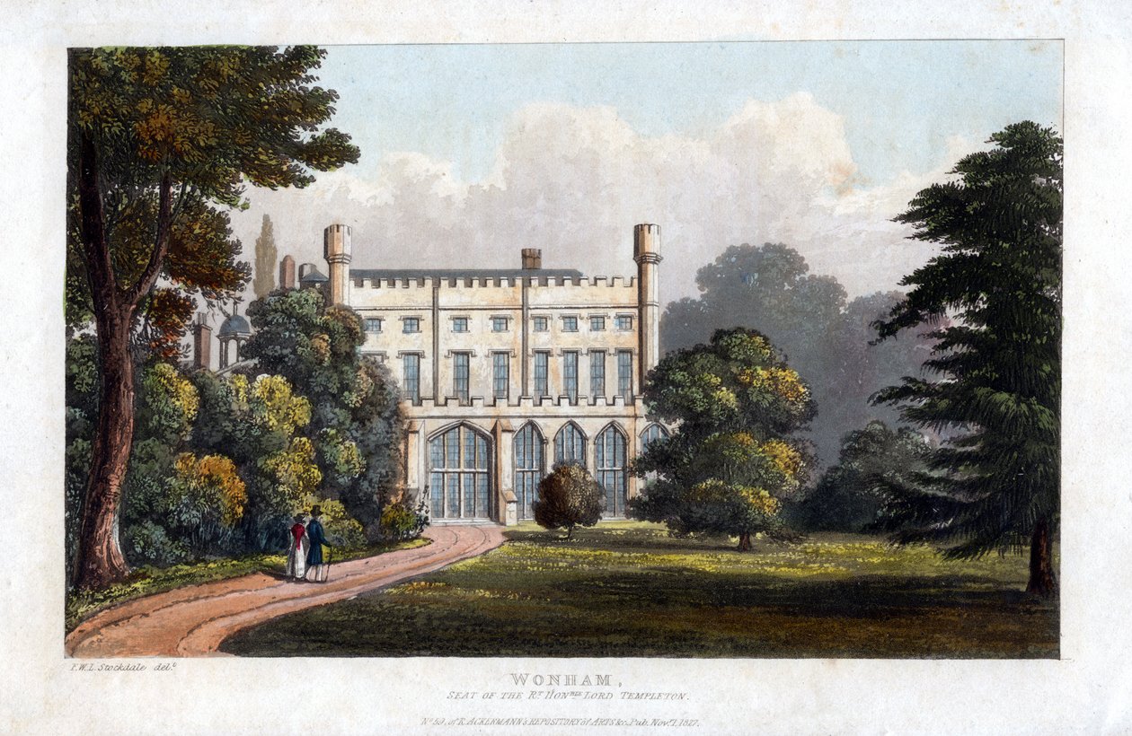 Wonham, Surrey, zetel van Lord Templeton door Unbekannt