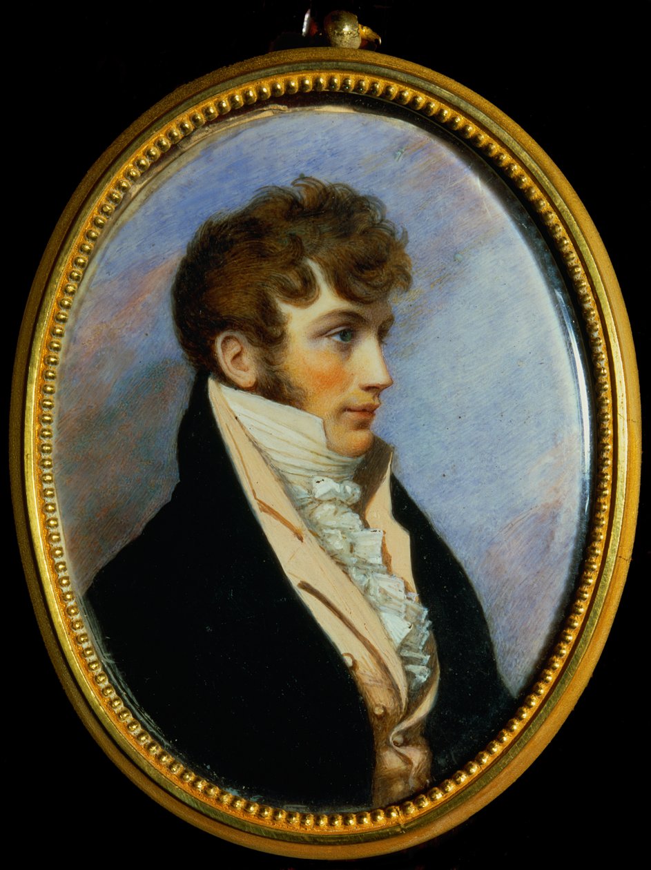 Benjamin Bathurst (1784-1809) (die mysterieus verdween tussen Berlijn en Hamburg terwijl hij met berichten uit Wenen reisde) door Unbekannt Unbekannt