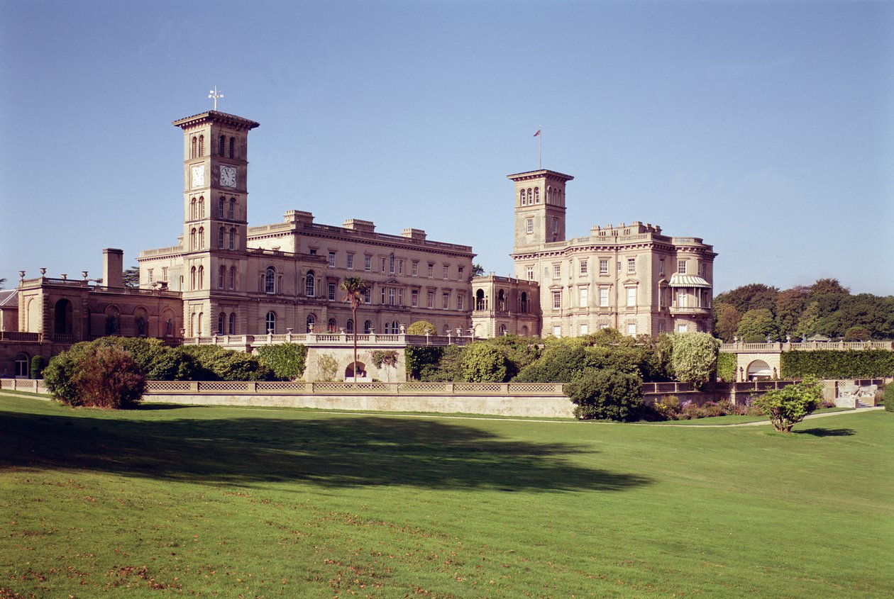 Exterieur, Osborne House, Isle of Wight door Unbekannt Unbekannt