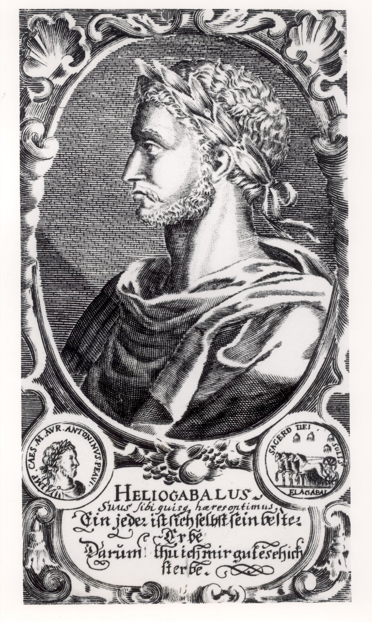 Heliogabalus (204-222 AD) door Unbekannt Unbekannt